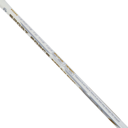 RAQUETTE DE BADMINTON FELET SPORT FORCE WHITE-GOLD (CORDEE)