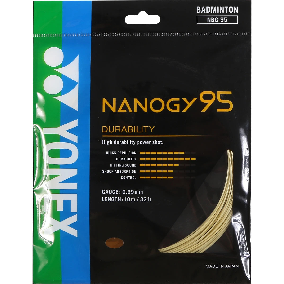 YONEX NANOGY 95 BADMINTON BESAITUNG (10 METER)