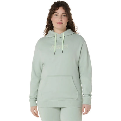 ASICS WOMEN'S TRAINING HOODED FLEECE SWEATSHIRT