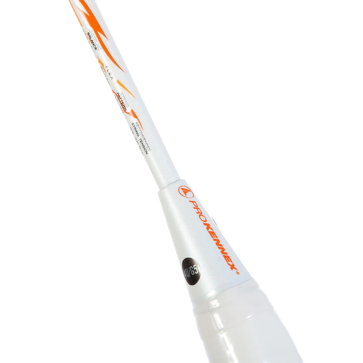 RAQUETTE DE BADMINTON PRO KENNEX IMPACT NEW CARBON ORANGE (CORDEE)