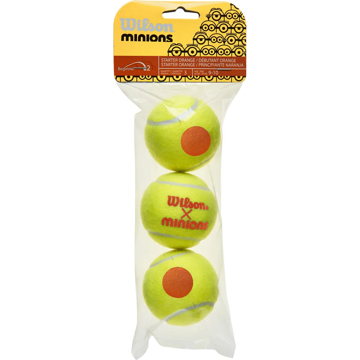 BEUTEL MIT 3 WILSON MINIONS STAGE 2 BALLEN