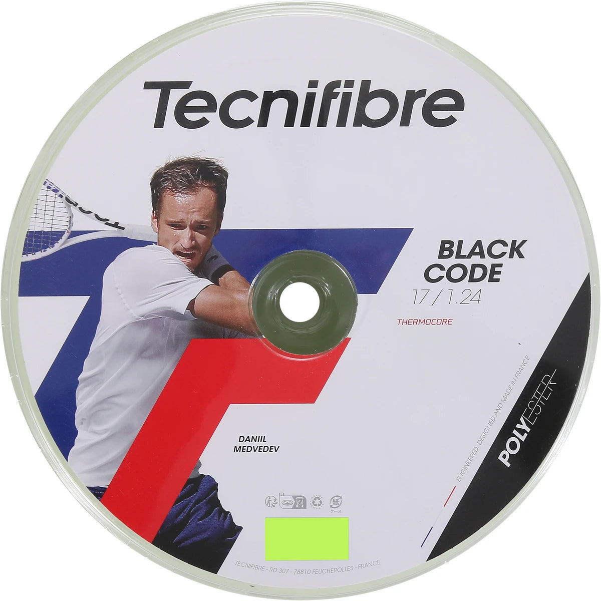 TECIFIBRE BLACK CODE LIME SPULE (200 METER)