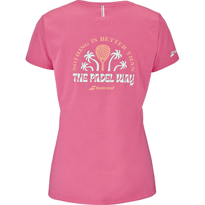 T-SHIRT BABOLAT FEMME PERF COTTON