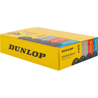 DUNLOP SQUASH BALLS MIXED PACK (x12)