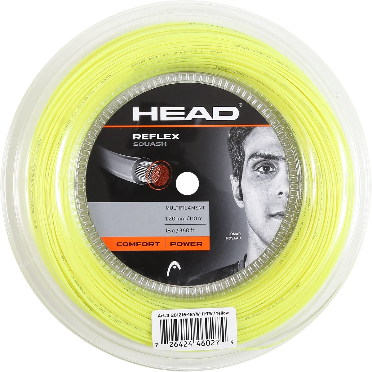 BOBINE SQUASH HEAD REFLEX (200 METRES)