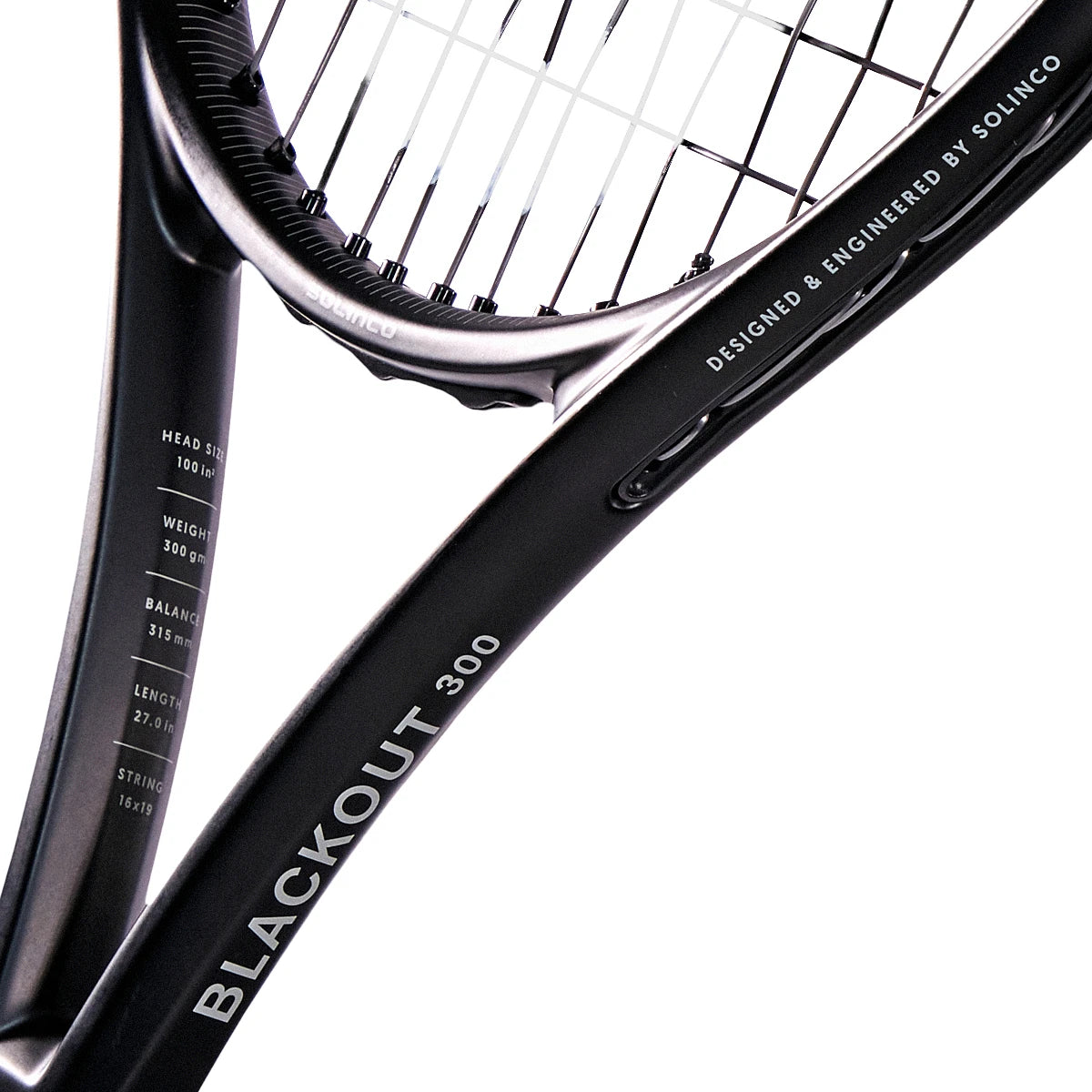 RAQUETTE DE TENNIS SOLINCO BLACKOUT (300 GR)