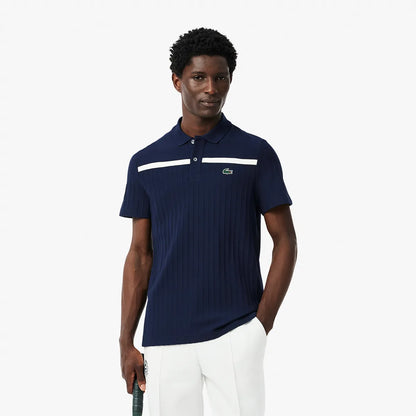 POLO LACOSTE HERITAGE PLISSIERT