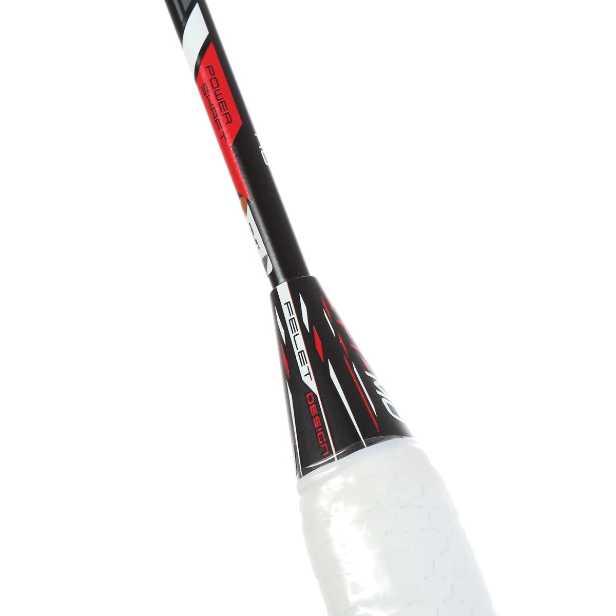 BADMINTONSCHLÄGER FELET KISONA 21 SCHWARZ/WEISS (BESAITET)