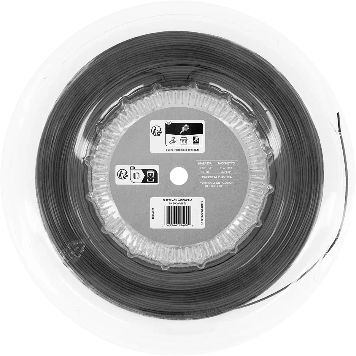 BOBINE DUNLOP BLACK WIDOW (200 METRES)
