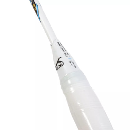 RAQUETTE DE BADMINTON HUNDRED FLUTTER S ZOOM WHITE-GOLD