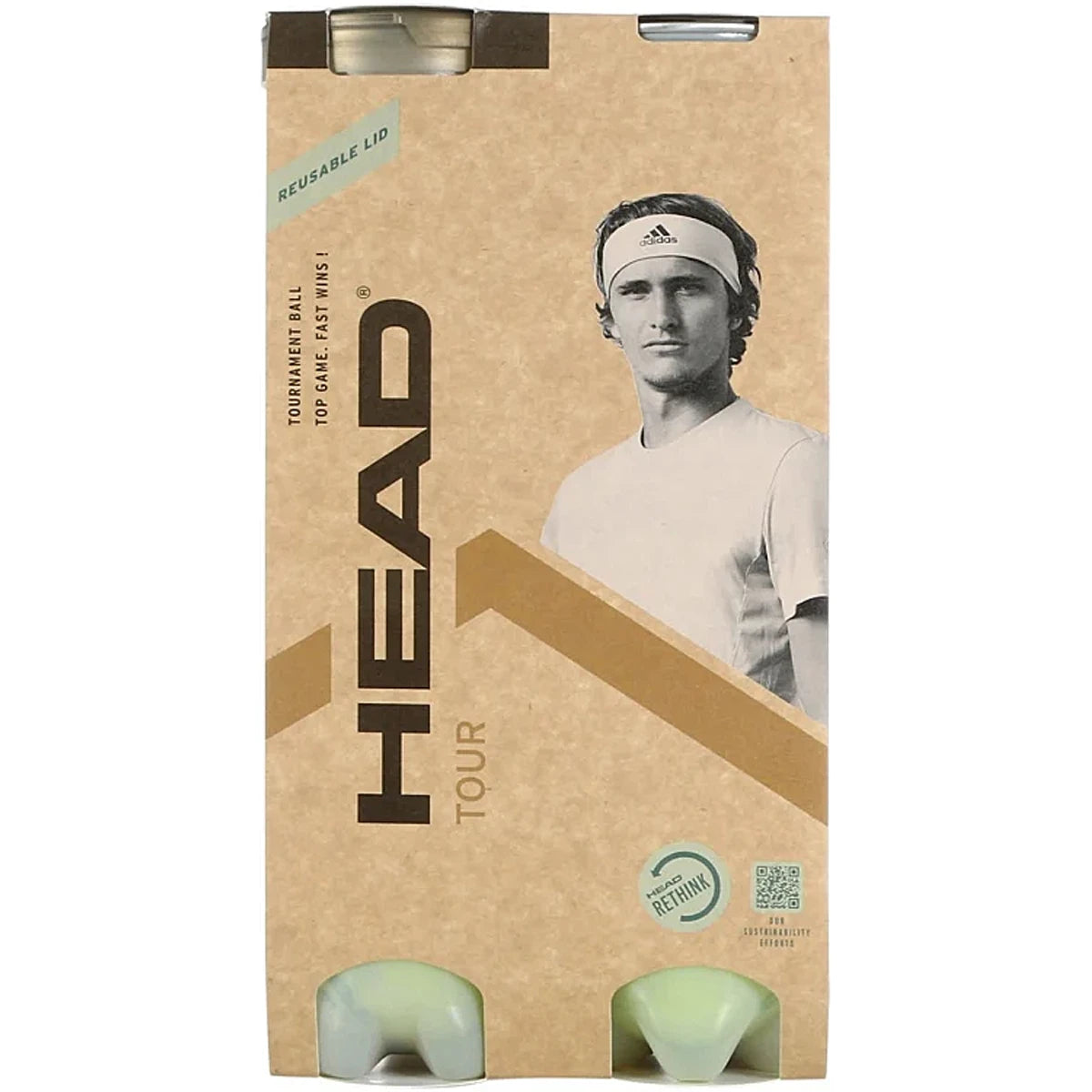 Bipack de 4 Balles Head Tour Xt
