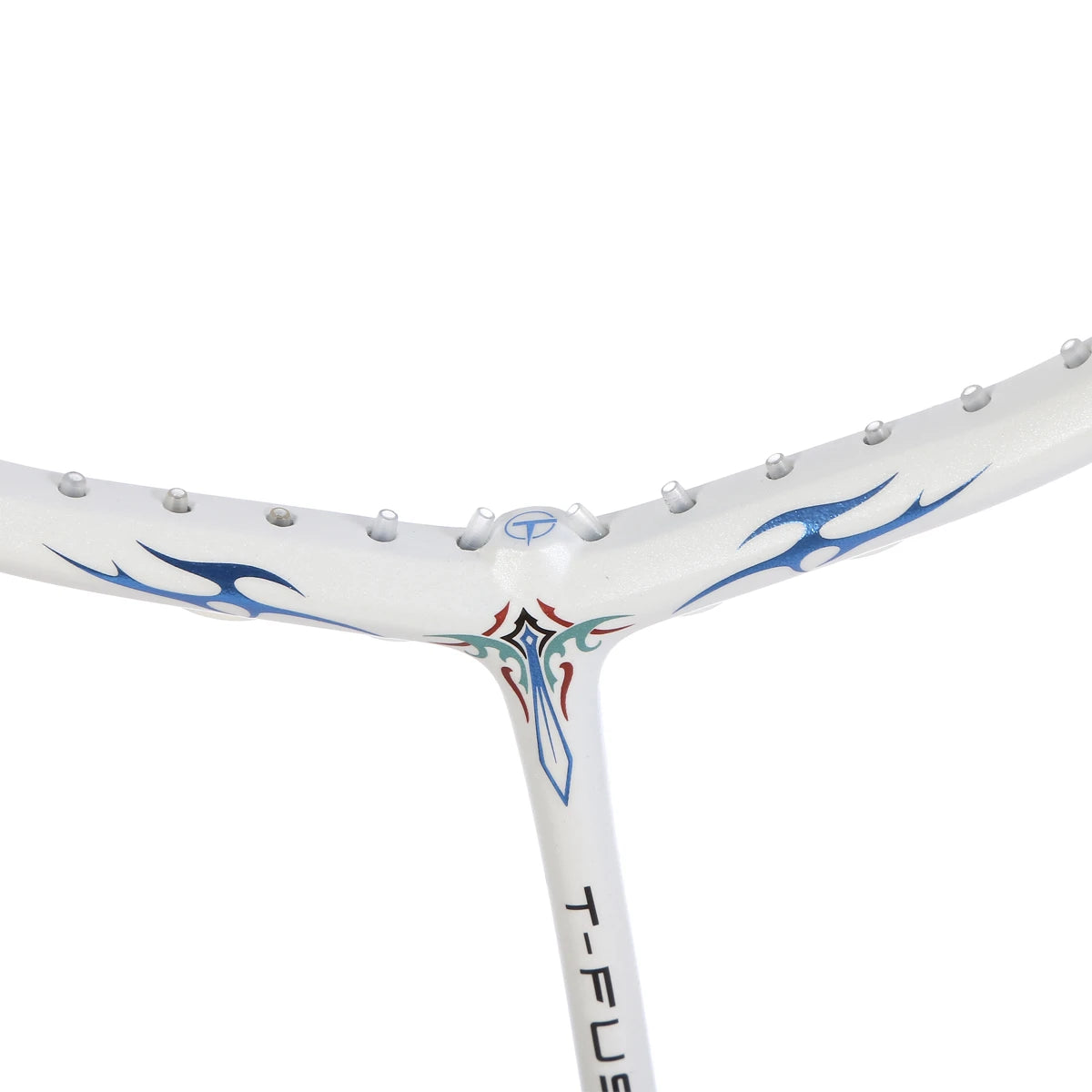 BADMINTONSCHLÄGER HUNDRED T-FUSION 500 ZOOM 4U (OHNE BESAITUNG)