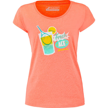 T-SHIRT BABOLAT FEMME EXERCISE MESSAGE