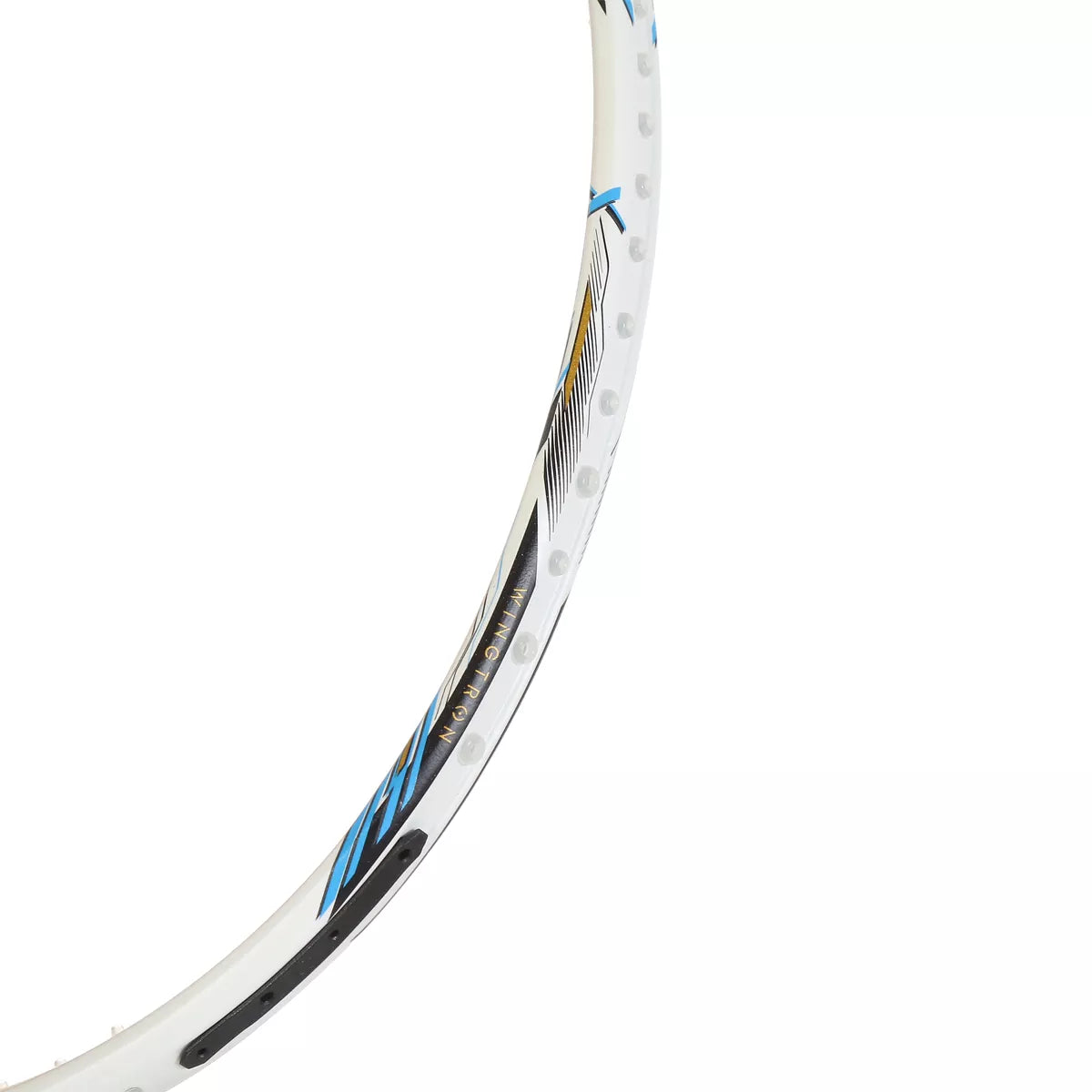 RAQUETTE DE BADMINTON HUNDRED FLUTTER S ZOOM WHITE-GOLD