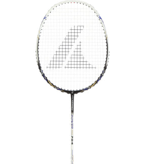 RAQUETTE DE BADMINTON PRO KENNEX POWER PRO 704 WHITE/BLACK (CORDEE)