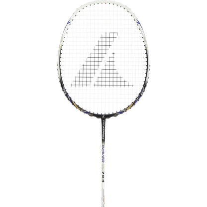 RAQUETTE DE BADMINTON PRO KENNEX POWER PRO 704 WHITE/BLACK (CORDEE)