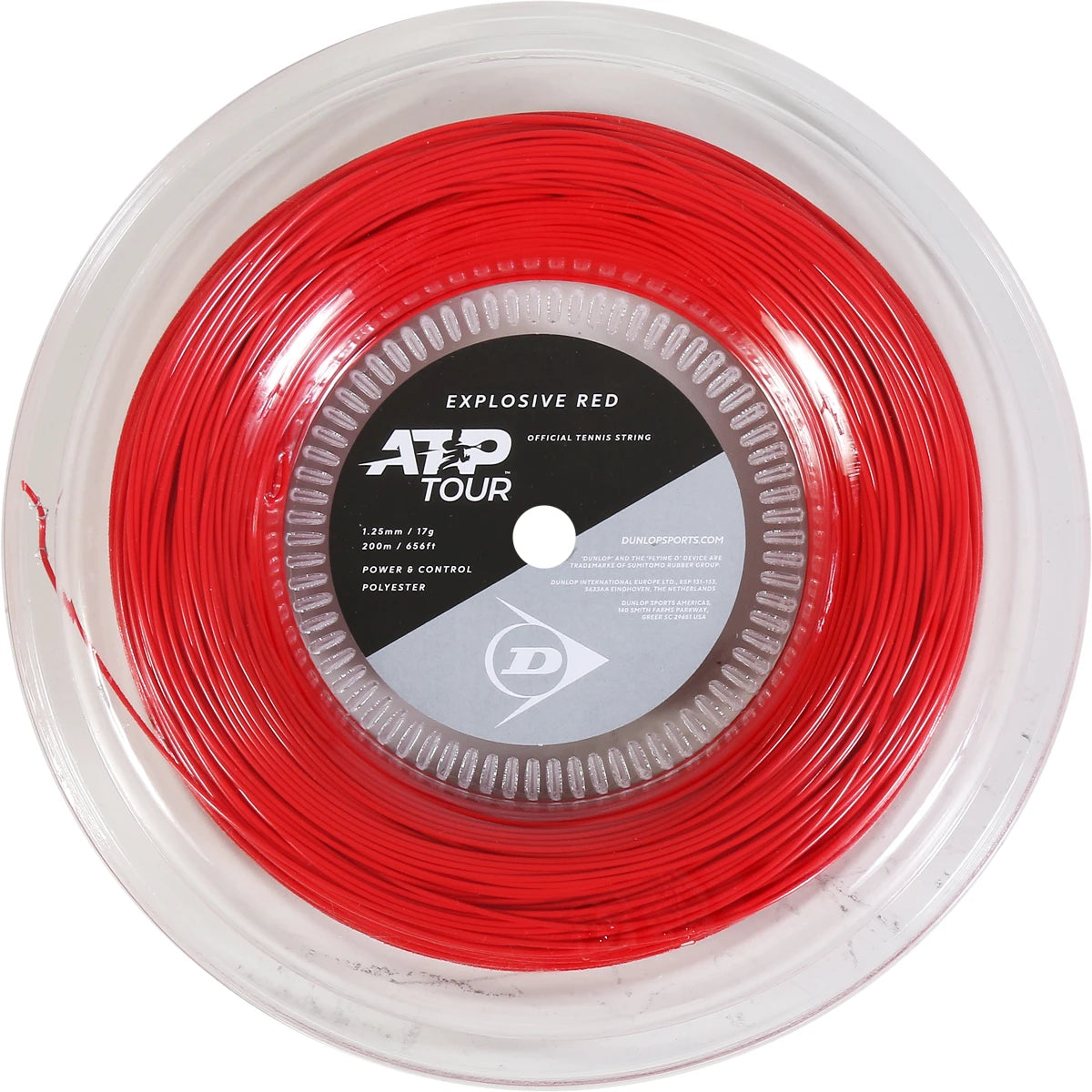 Bobine Dunlop Explosive Red (200 Metres)