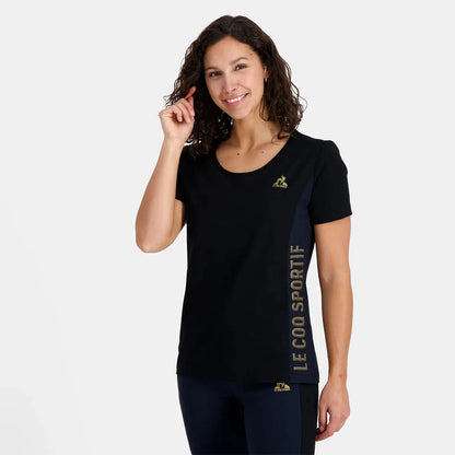 T-SHIRT LE COQ SPORTIF DAMEN CHRISTMAS COLLECTION