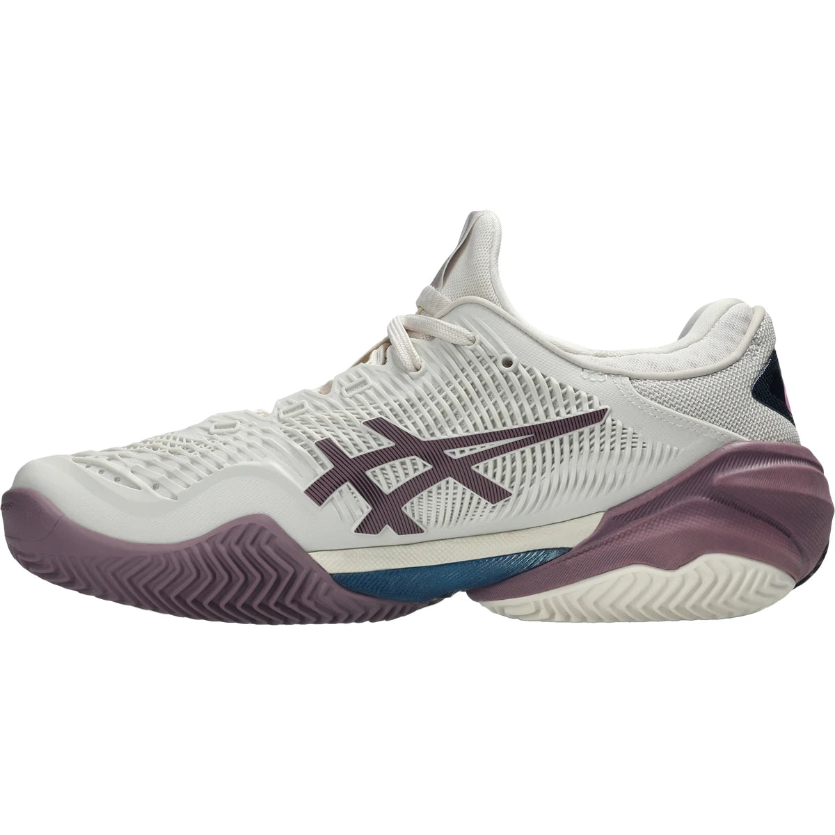 DAMEN ASICS SCHUHE COURT FF3 ROTSCHLAMM