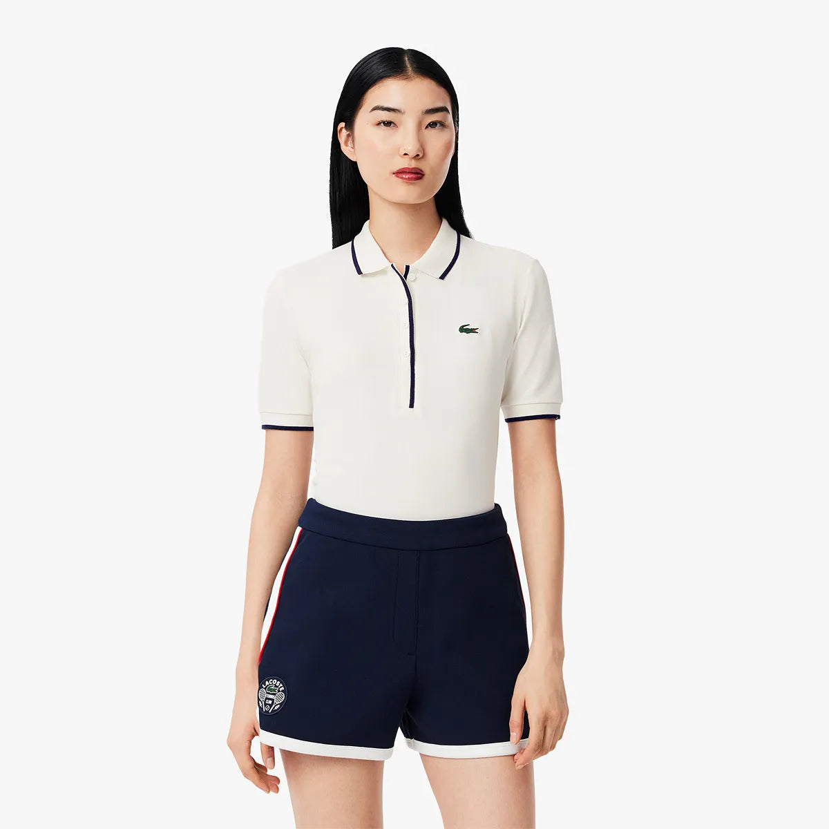 POLO LACOSTE DAMEN HERITAGE LONDON