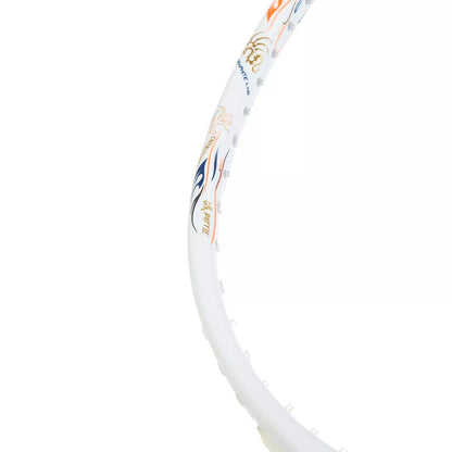 RAQUETTE DE BADMINTON HUNDRED BATTLE 900-(4U) WHITE