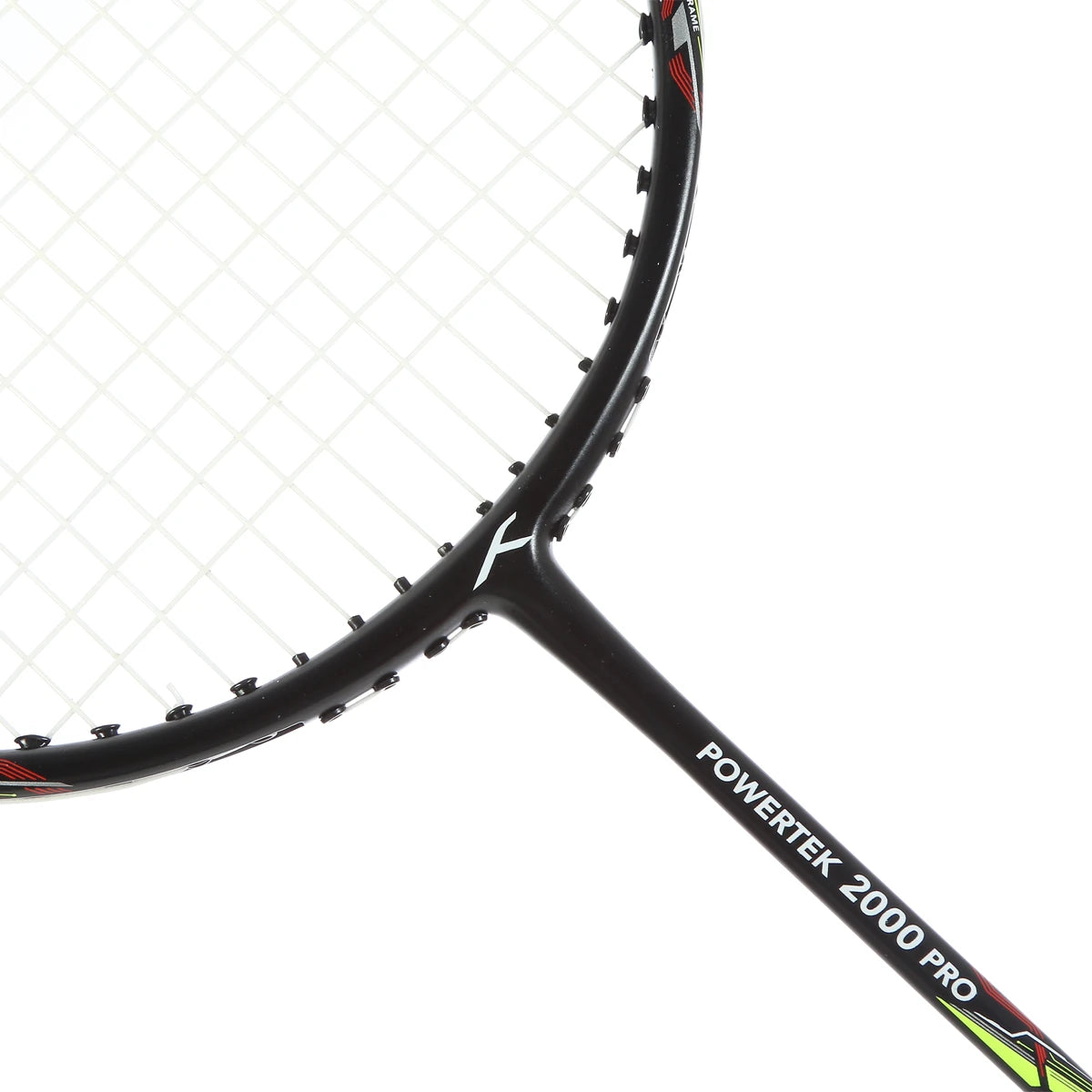 RAQUETTE DE BADMINTON HUNDRED POWERTEK 2000 PRO BLACK (CORDEE)