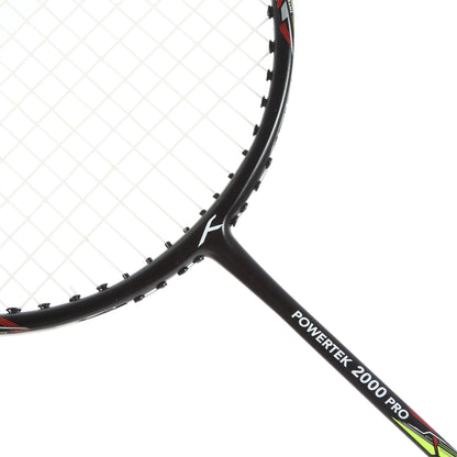 RAQUETTE DE BADMINTON HUNDRED POWERTEK 2000 PRO BLACK (CORDEE)