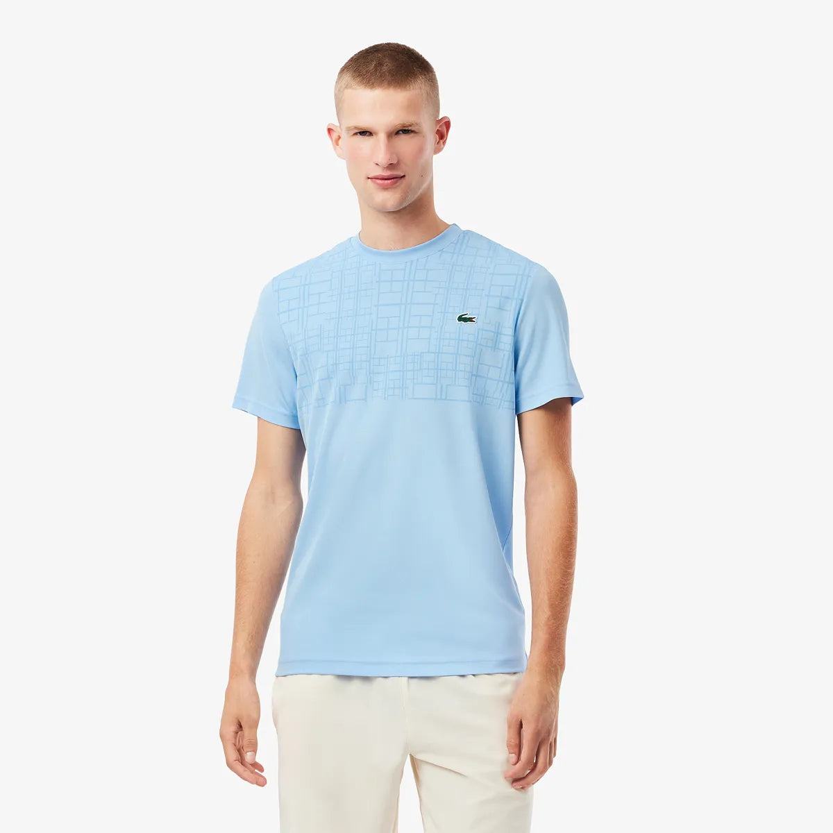 T-SHIRT LACOSTE DJOKOVIC FAN US SERIES