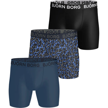 PACK OF 3 BJORN BORG SPORTS MICROFIBRE BOXERS