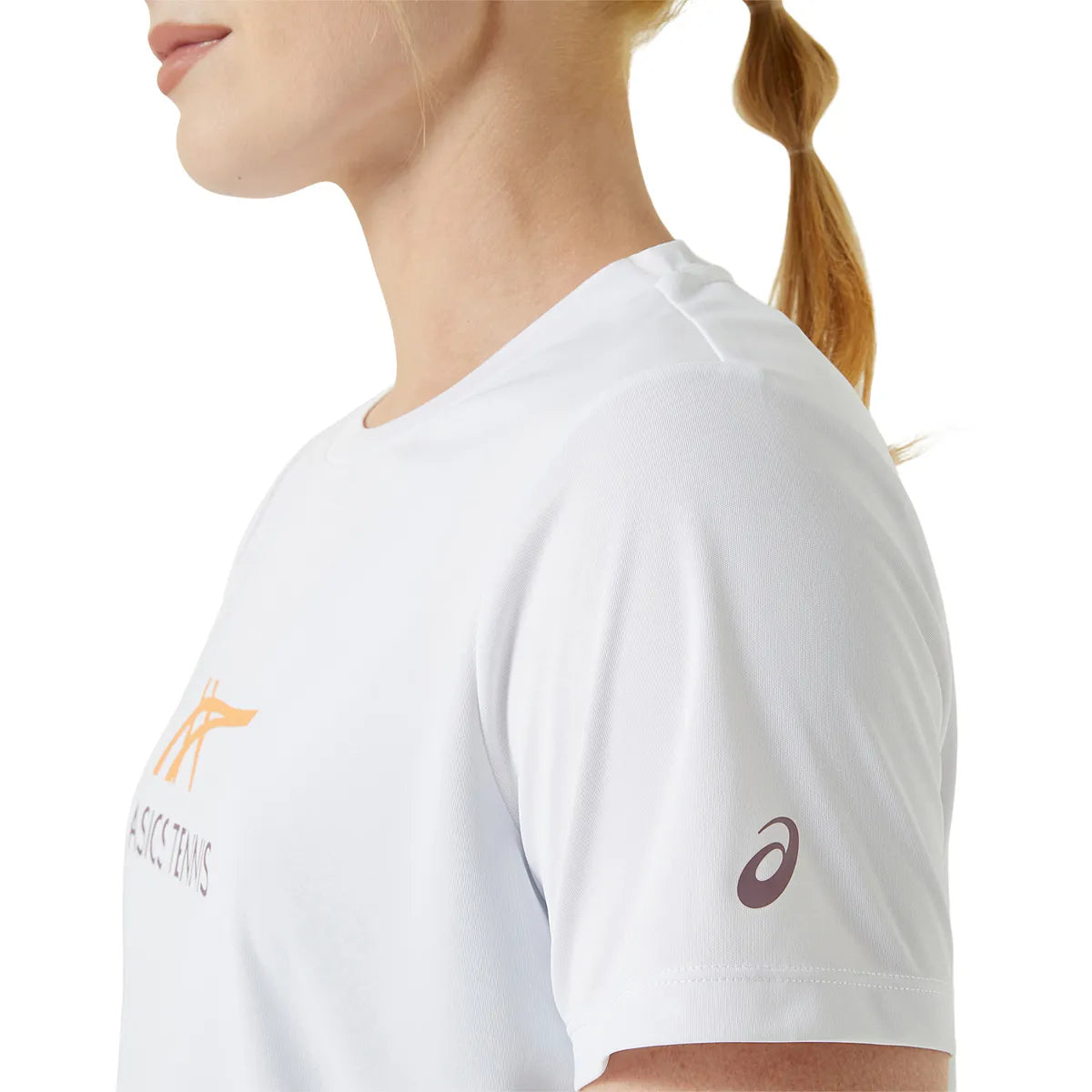 ASICS DAMEN T-SHIRT COURT GRAPHIC