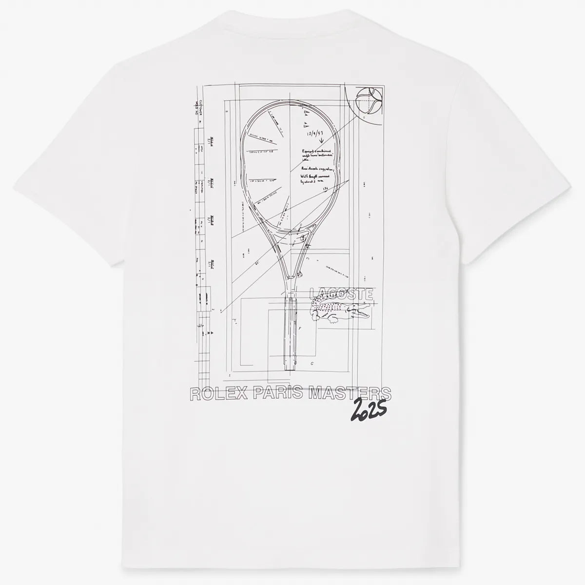 T-SHIRT LACOSTE ROLEX PARIS MASTERS