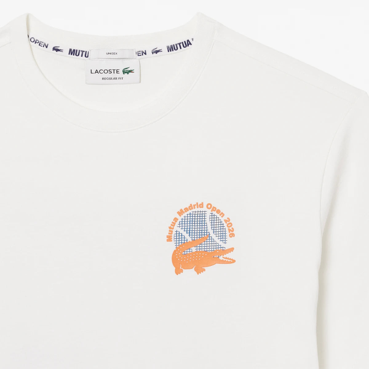 T-SHIRT LACOSTE MUTUA MADRID OPEN GRAPHQIUE