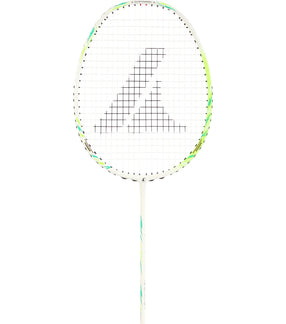 PRO KENNEX IMPACT NEW CARBON LIME BADMINTON RACKET (STRUNG)