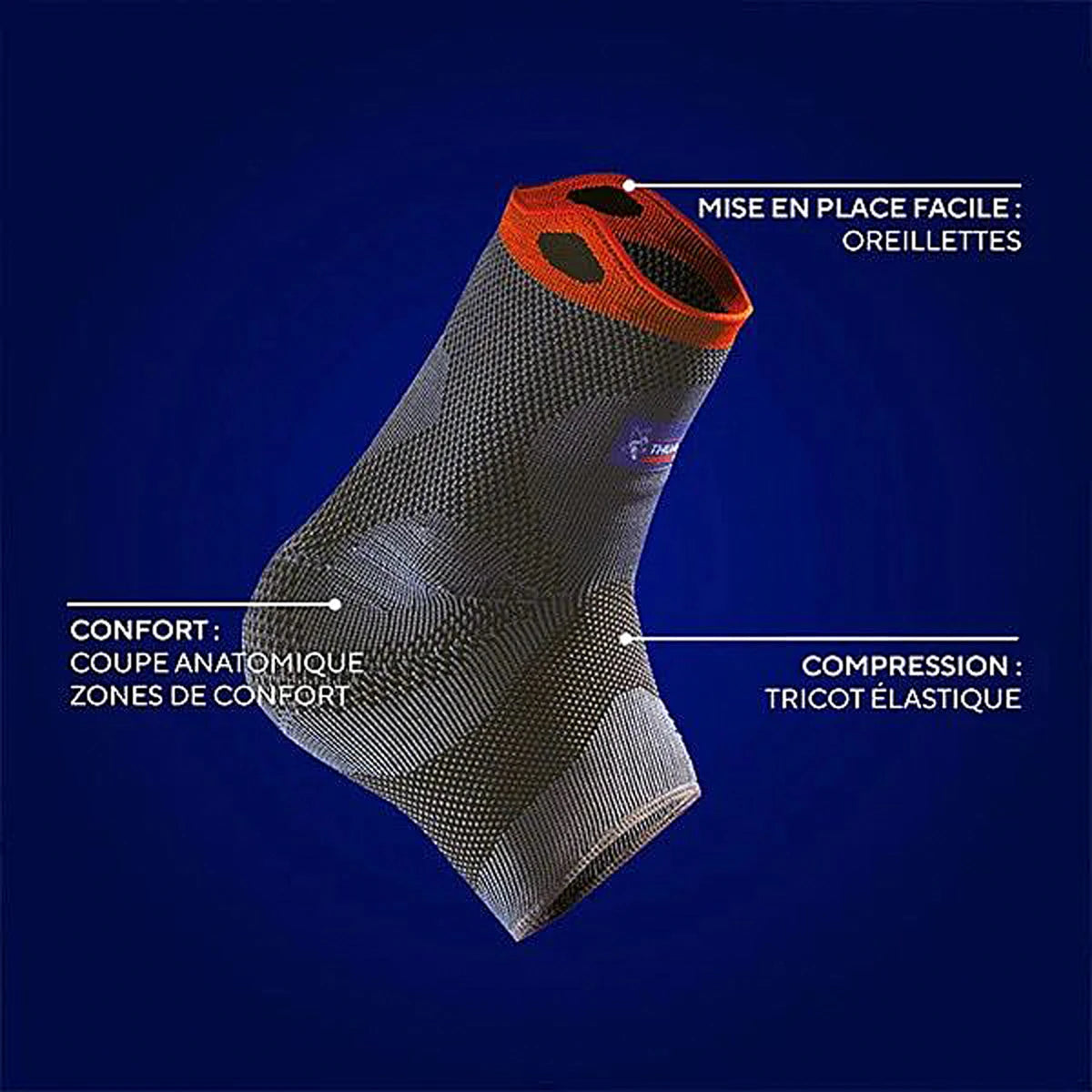 CHEVILLERE DE MAINTIEN RENFORCEE THUASNE