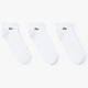 3 PAIRES DE CHAUSSETTES BASSES LACOSTE CLASSIC