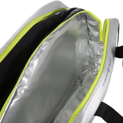 PRO KENNEX TENNISSCHLAGTASCHEN DOPPELT COOL GREY/SCHWARZ