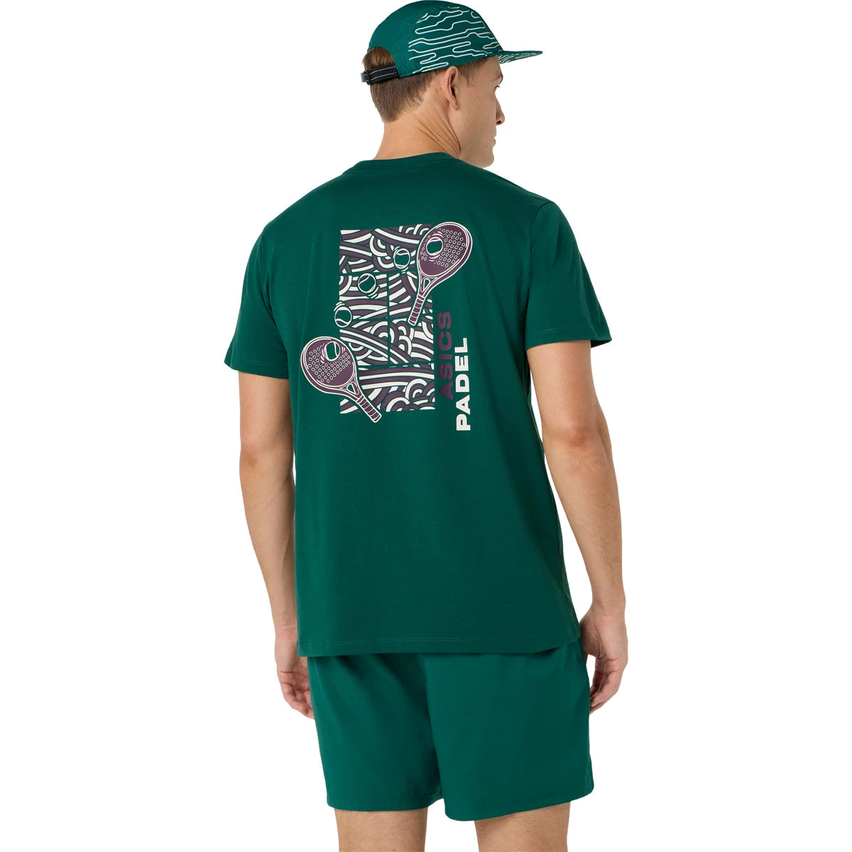 T-SHIRT ASICS PADEL COURT GRAPHIC