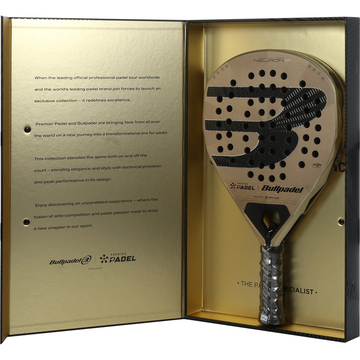 BULLPADEL NEURON 02 PREMIER 26 PADEL RACKET