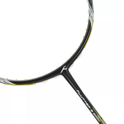 RAQUETTE DE BADMINTON HUNDRED FLUTTER S ZOOM BLACK-GREY