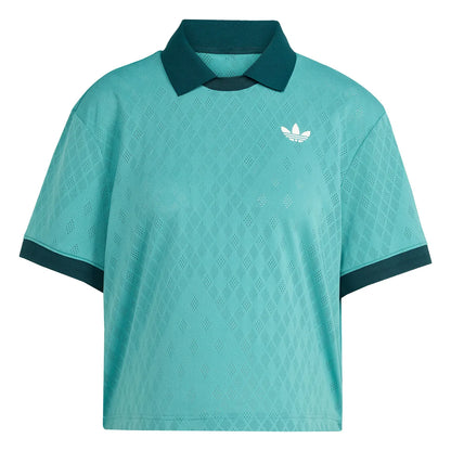 ADIDAS DAMEN CROP POLO ORIGINALS