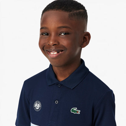 POLO LACOSTE JUNIOR ROLAND GARROS BALL KID