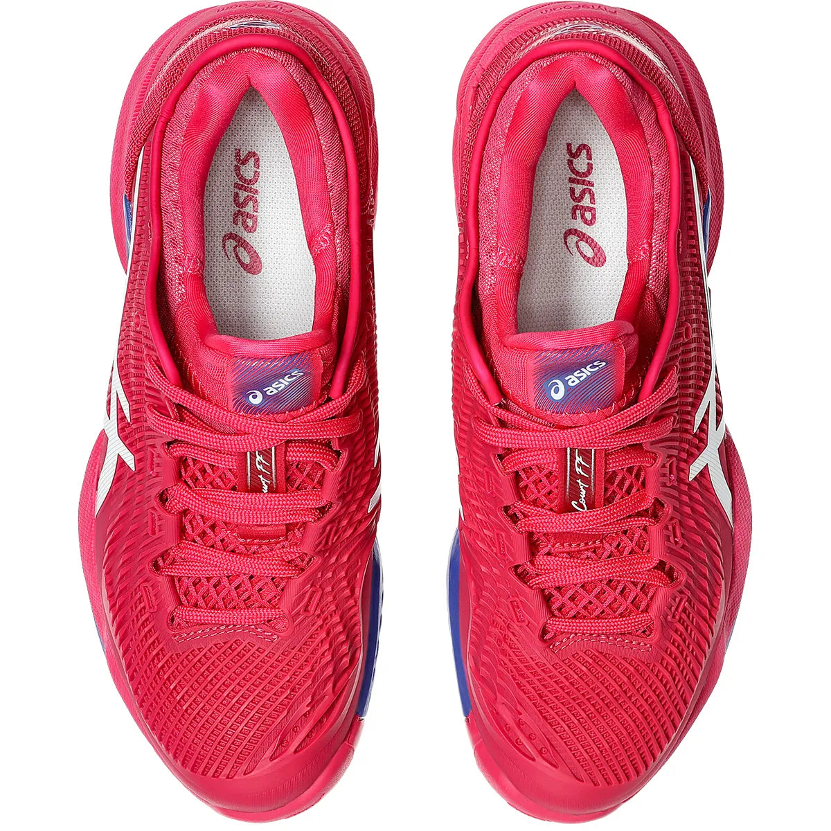 DAMEN-ASICS-SCHUHE COURT FF 3 FÜR ALLE OBERFLÄCHEN
