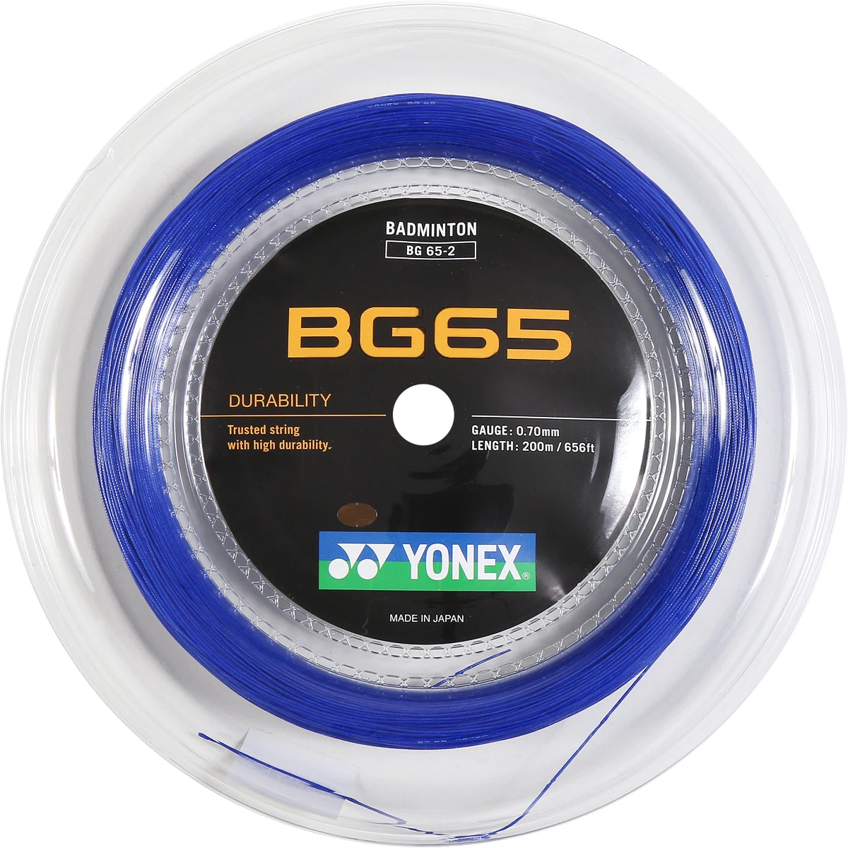 YONEX BADMINTON SAITENROLLE BG65 (200 METER)