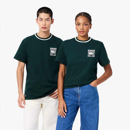 LACOSTE ROLEX PARIS MASTERS GRAPHIC T-SHIRT