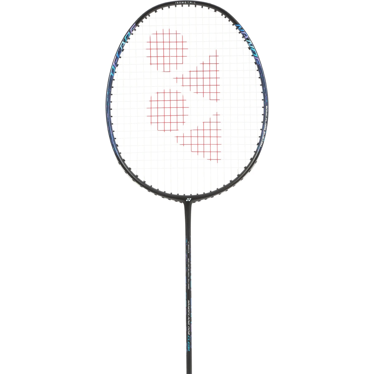 YONEX NANOFLARE 002 CLEAR BADMINTON RACQUET - 4U (STRUNG)