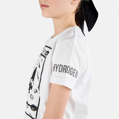 HYDROGEN JUNIOR BOYS TENNIS COURT T-SHIRT