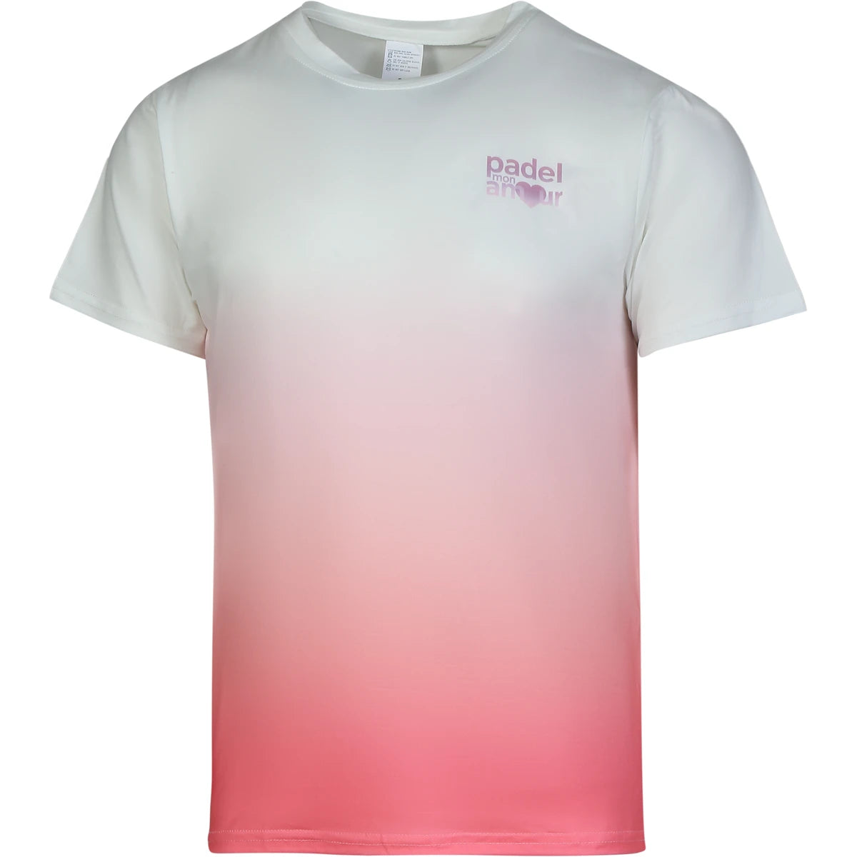 T-SHIRT PADEL MON AMOUR FADE