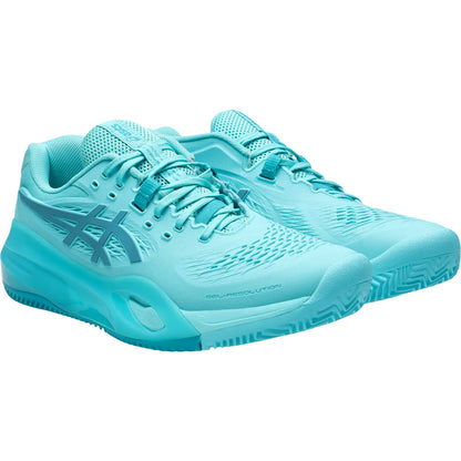 ASICS GEL RESOLUTION X TENNISSCHUHE AUF ROTSCHUTTBODEN