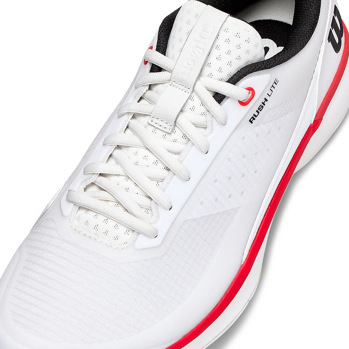 WILSON RUSH LITE 5 SCHUHE ROTE TONPLATTE
