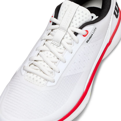 WILSON RUSH LITE 5 SCHUHE ROTE TONPLATTE